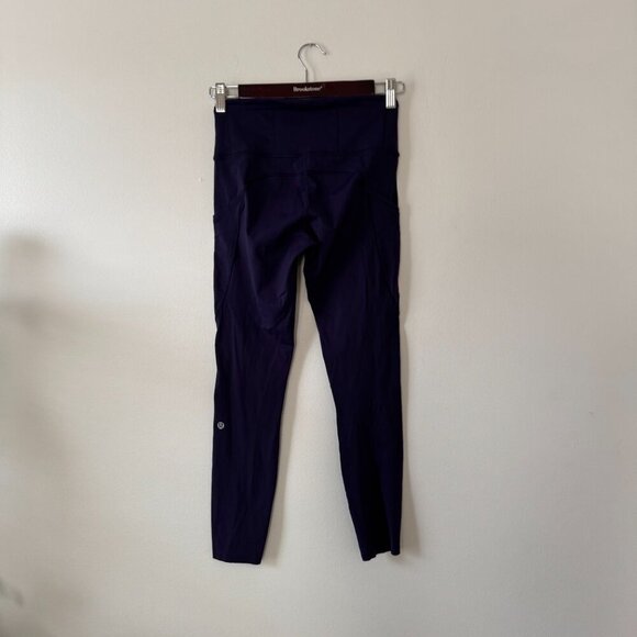 Lululemon Fast & Free 7/8 Tight II (Nulux 25") Twilight Blue - Picture 5 of 9
